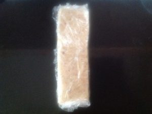 Badam cookies parchment paper