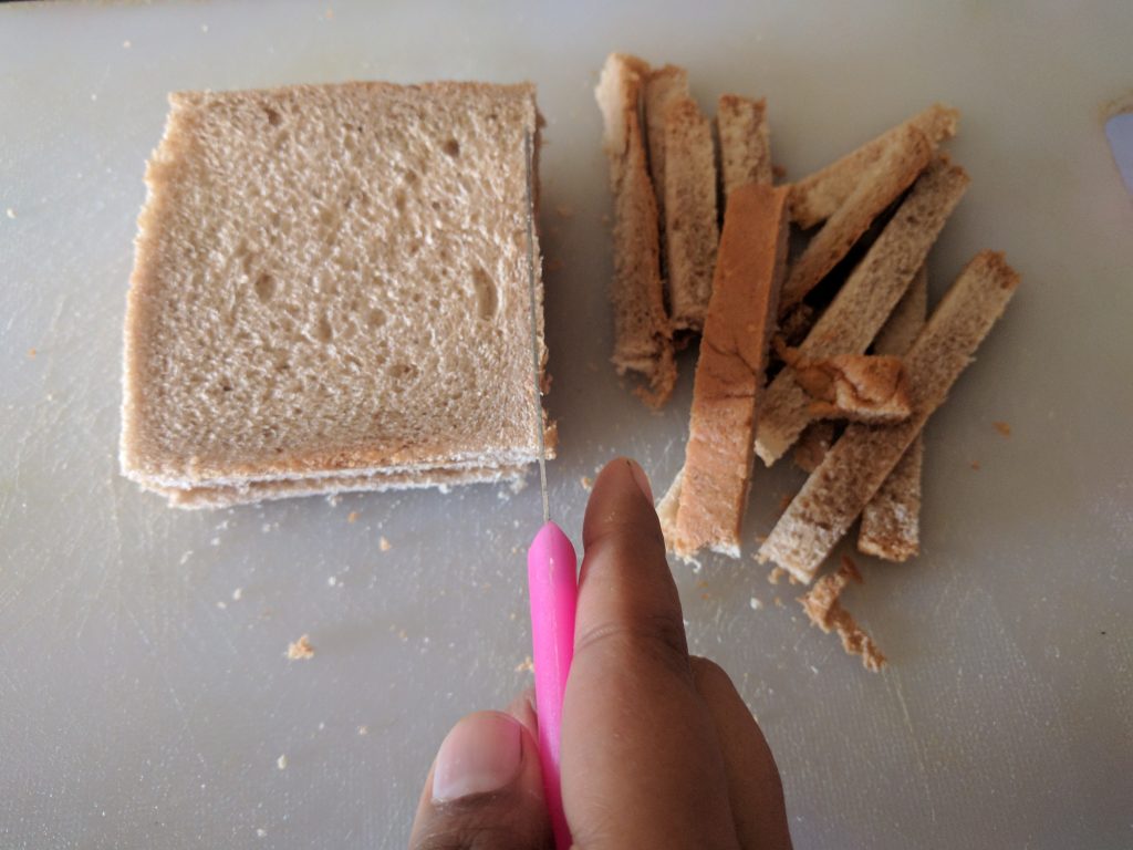 Cutting the Bread edges