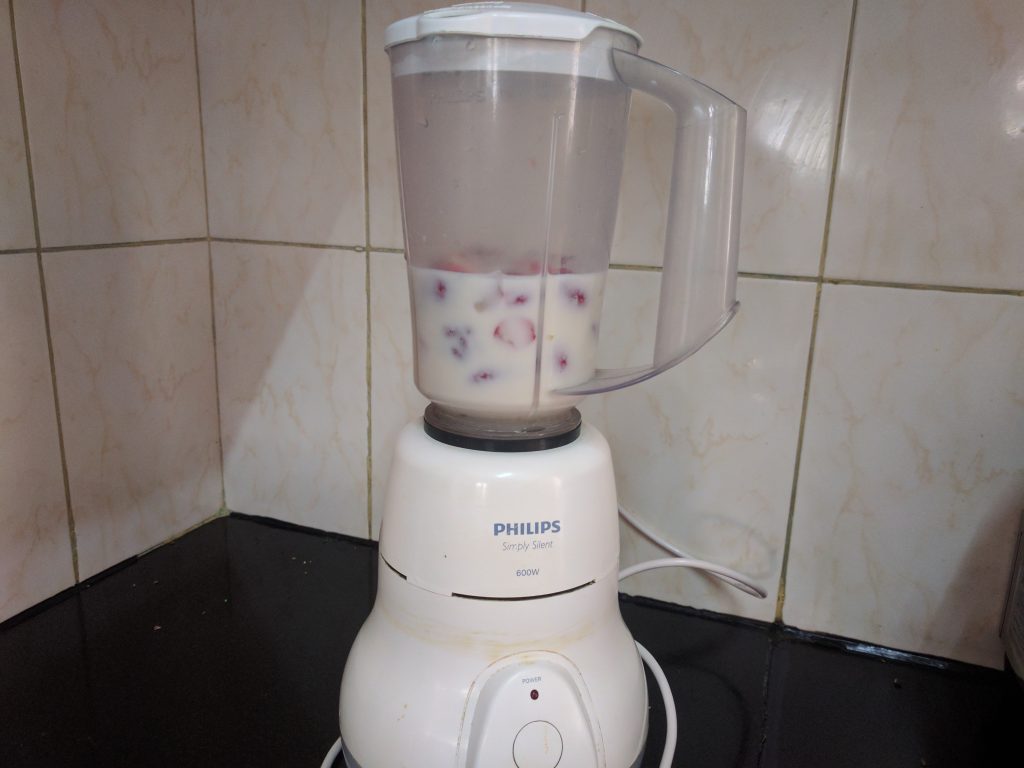 Add all the Ingredients in a mixer