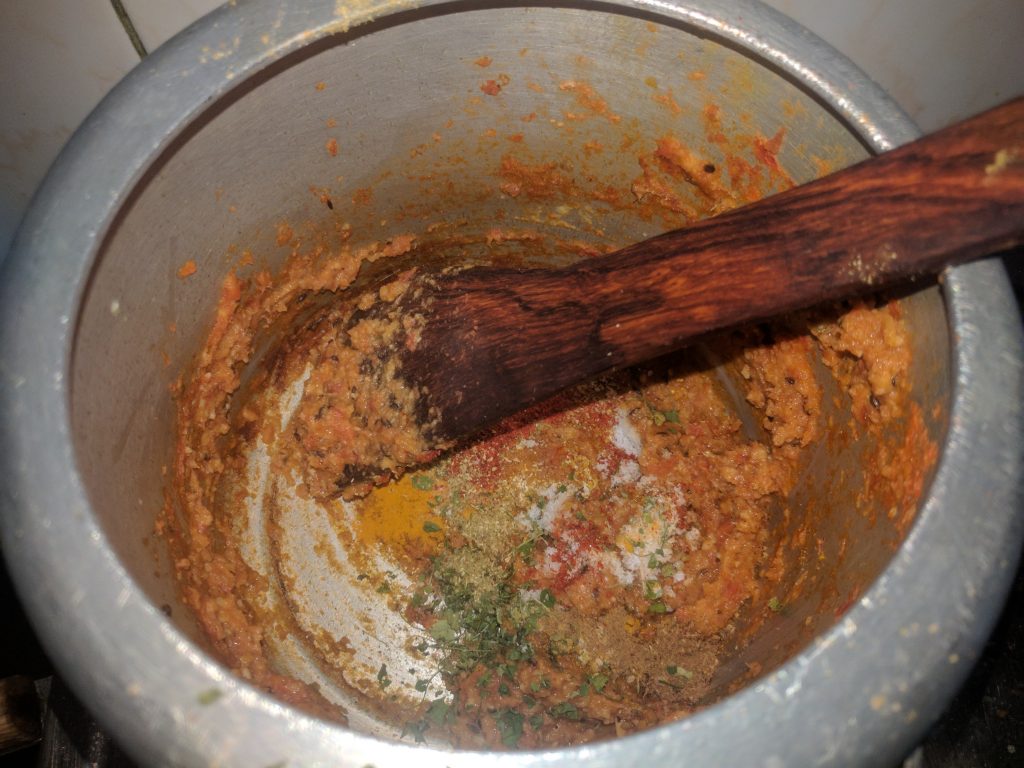 Adding Dry Spices